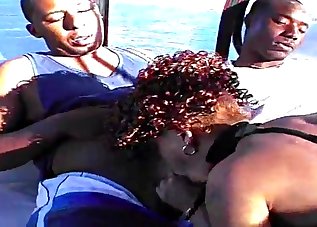 Exotic hottie is fucking with a big black dick